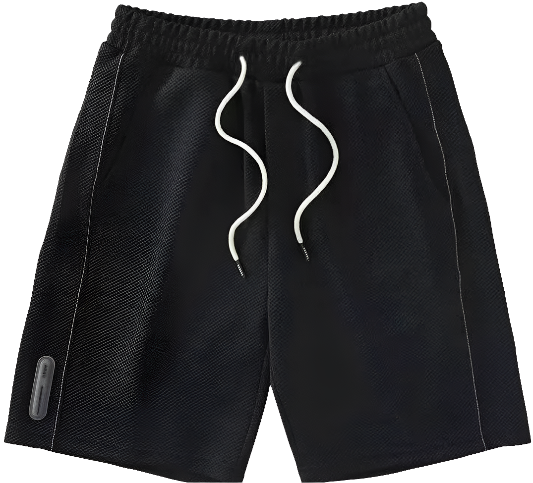 Men's Breathable Waffle Fabric Shorts - Loose Summer Casual, New Zealand | Strylez Virtual Try-On