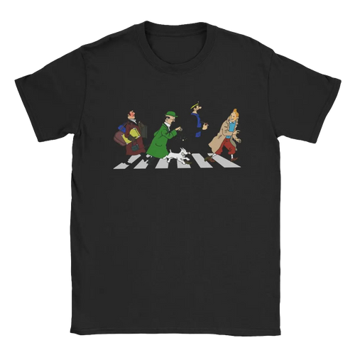 Captain Haddock Cartoon Men’s 100% Cotton Round-Neck Tee 6XL – NZ | Strylez Virtual Try-On