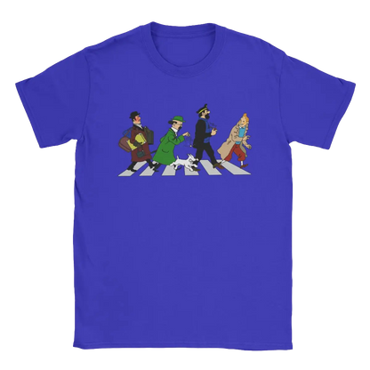 Captain Haddock Cartoon Tee for Men – Cool 100% Cotton Short Sleeve T-Shirt, Sizes up to 6XL