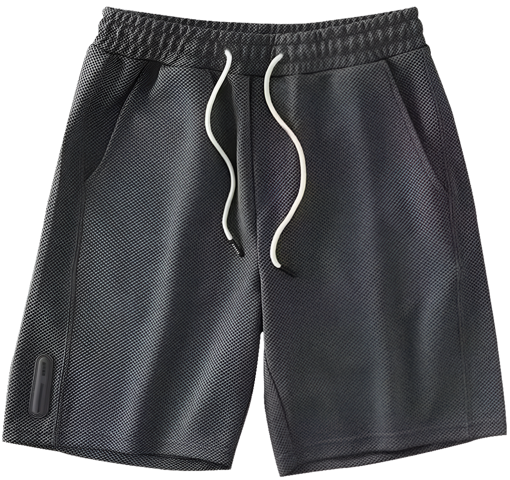 Men's Breathable Waffle Shorts – Summer Casual, Loose Fit, Cool Style | New Zealand | Strylez Virtual Try-On