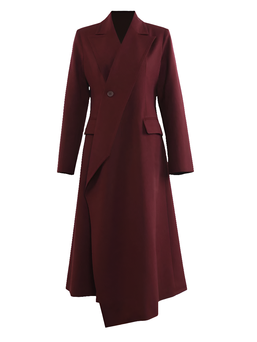 EAM Red Blazer - Women's Red Blazer Spring Fashion, Virtual Try-On with Strylez App (NZ)