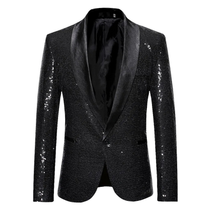 Sparkly Sequin Blazer for Men – Try On Virtually & Buy Confidently!
